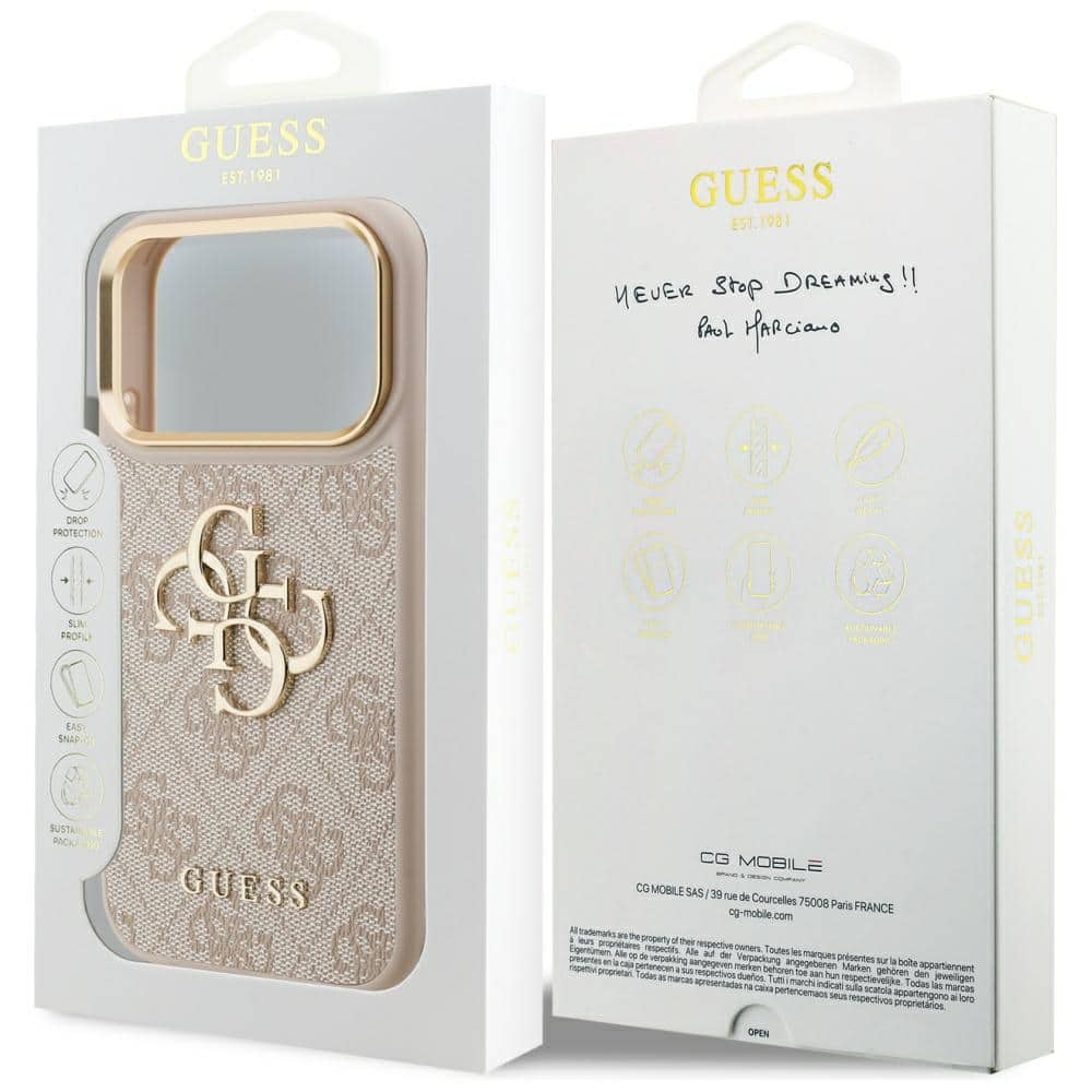 Guess Classic - θήκη για Apple iPhone 17 Pro - Ροζ - Image 8
