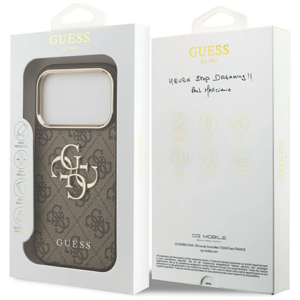 Guess Classic - θήκη για Apple iPhone 17 Pro Max - Καφέ - Image 8