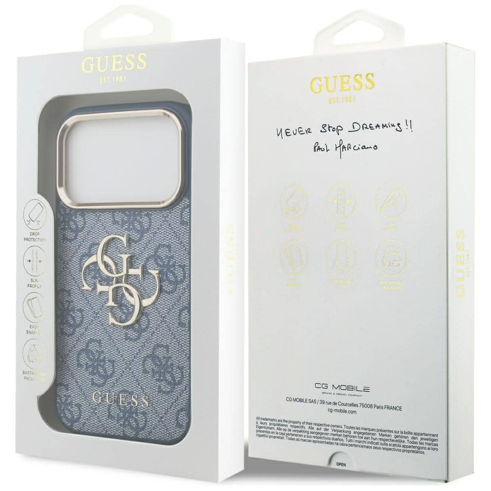 Guess Classic - θήκη για Apple iPhone 17 Pro - Μπλε - Image 8