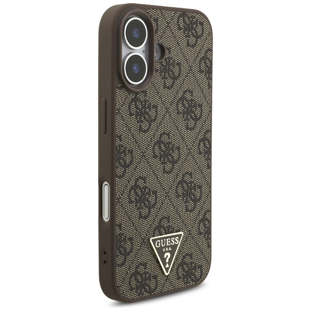 Θήκη Guess 4g Strap Triangle Logo Magsafe Για iPhone 17 Καφέ - Image 4