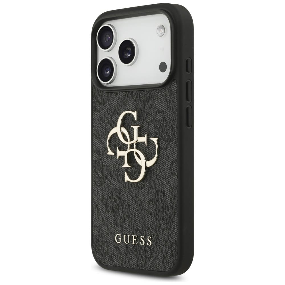 Θήκη Guess 4g Strap Με Κλασικό Λογότυπο Για iPhone 17 Pro - Μαύρη - Image 3