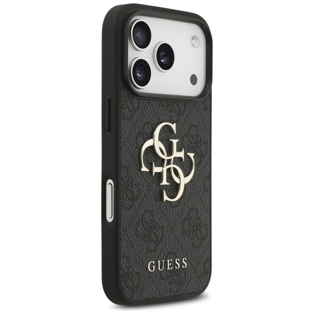 Θήκη Guess 4g Strap Με Κλασικό Λογότυπο Για iPhone 17 Pro - Μαύρη - Image 4