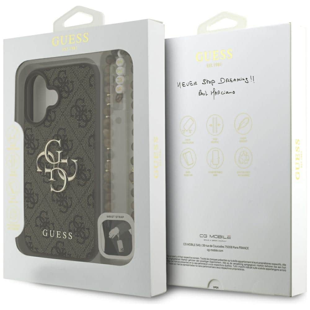 Guess Classic - θήκη για Apple iPhone 16 - Καφέ - Image 8