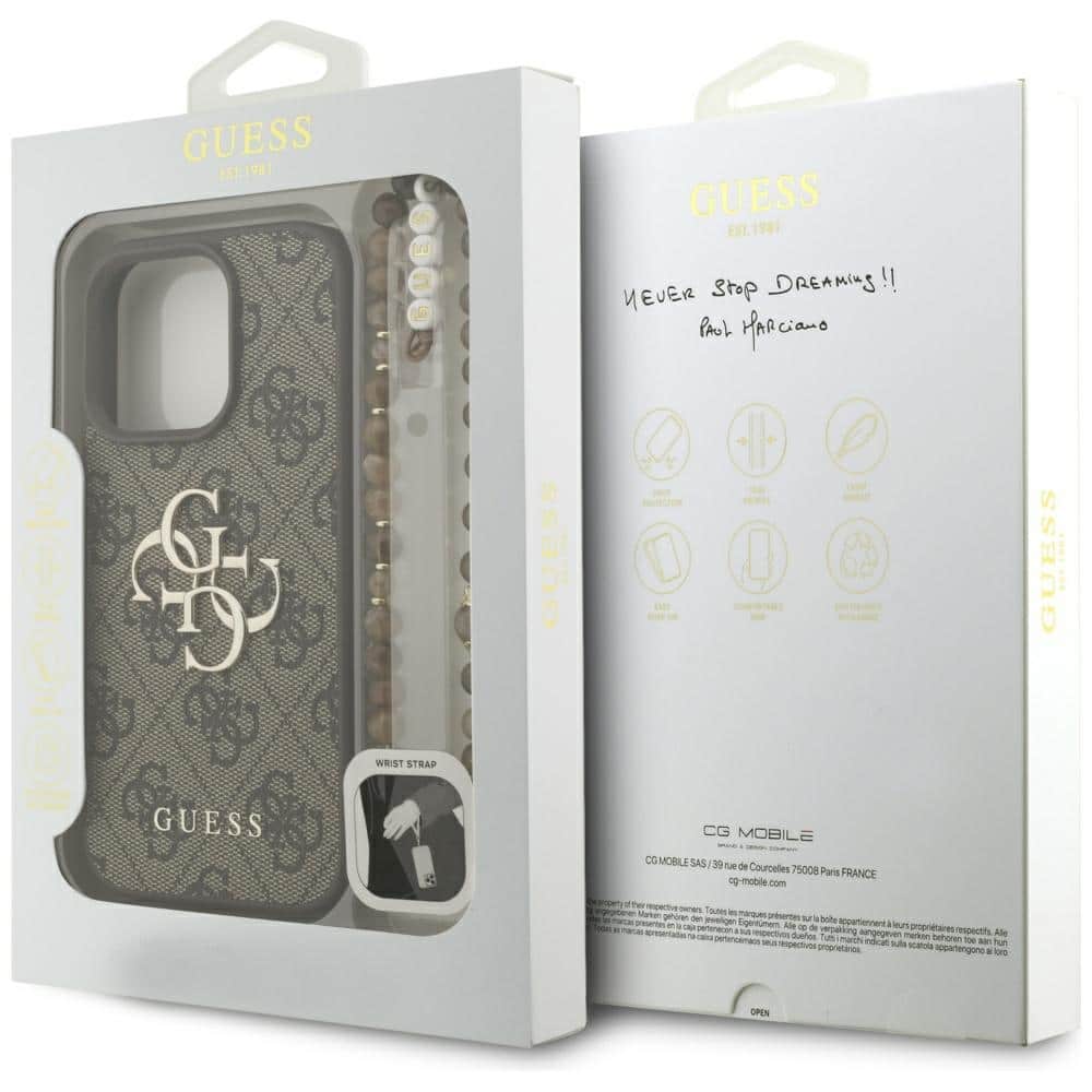 Guess Classic - θήκη για Apple iPhone 16 Pro - Καφέ - Image 8