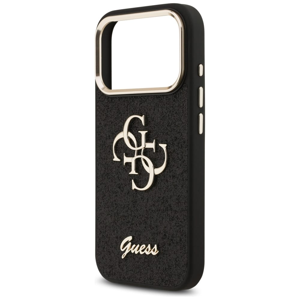 Guess Glitter Fixed Big - θήκη για Apple iPhone 17 Pro - Μαύρο - Image 6