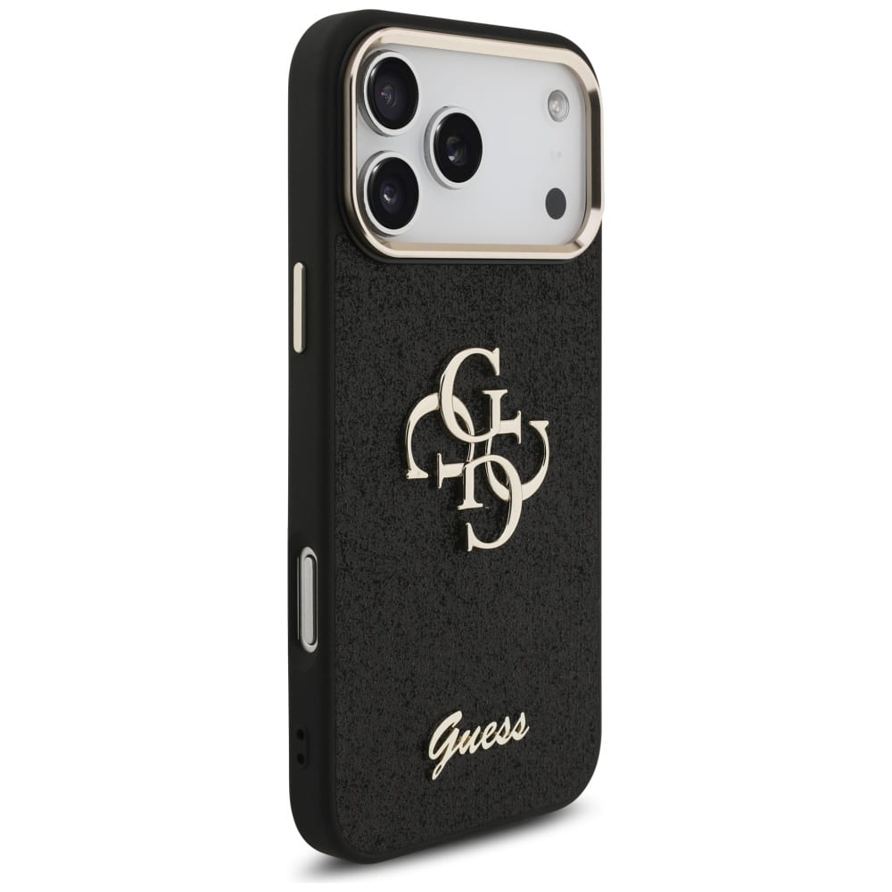 Guess Glitter Fixed Big - θήκη για Apple iPhone 17 Pro Max - Μαύρο - Image 4