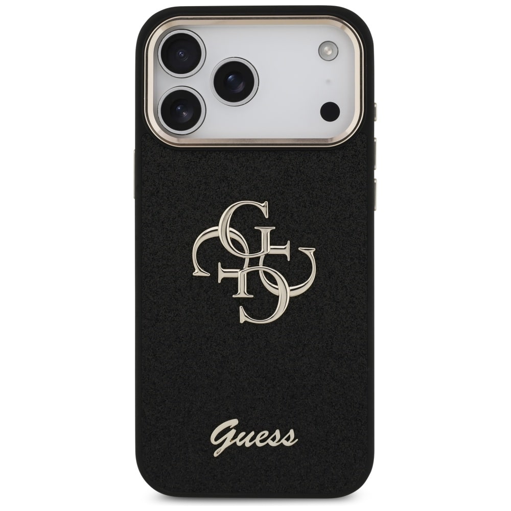 Guess Glitter Fixed Big - θήκη για Apple iPhone 17 Pro Max - Μαύρο - Image 3