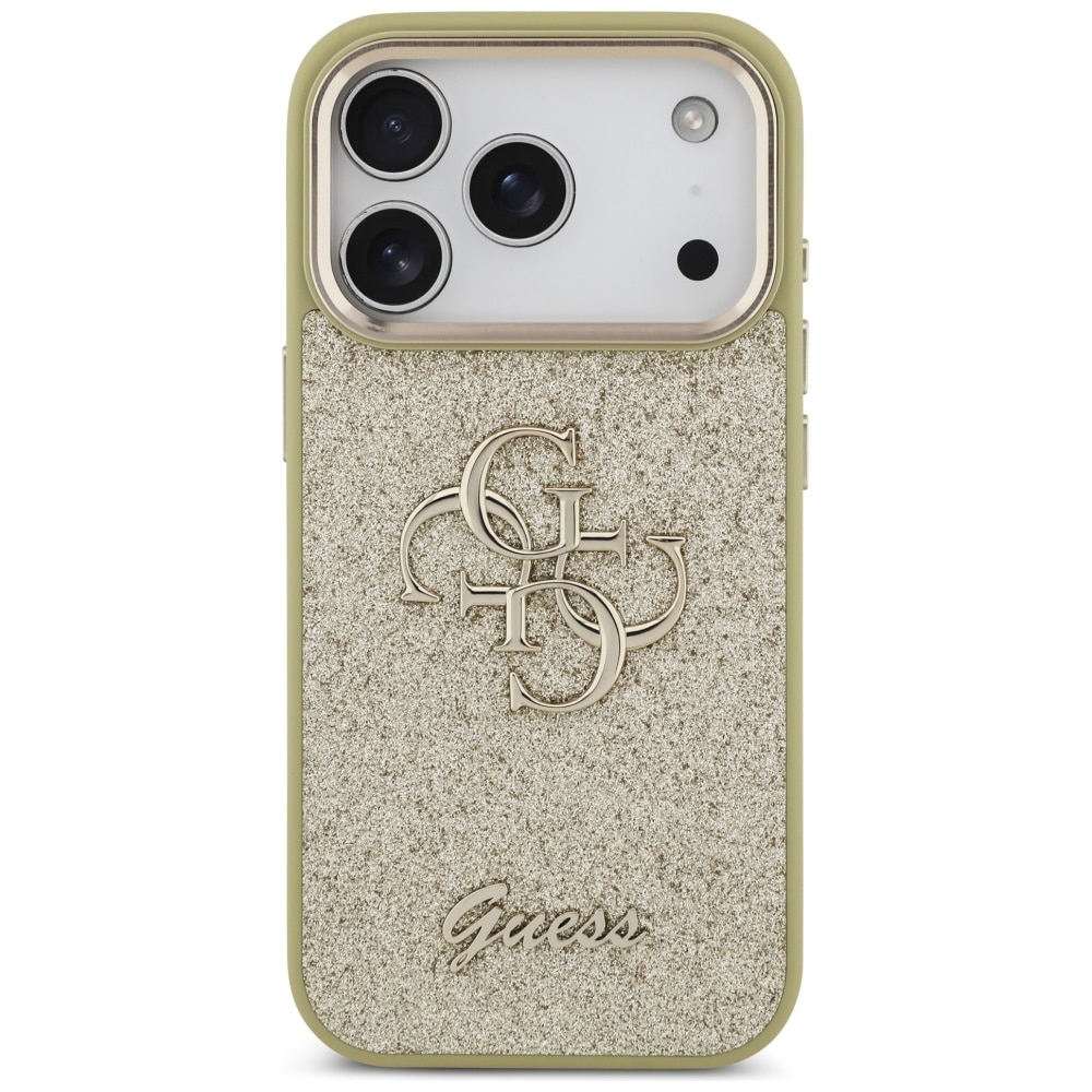 Guess Fixed Glitter Big 4G - θήκη για Apple iPhone 17 Pro - Χρυσό - Image 3