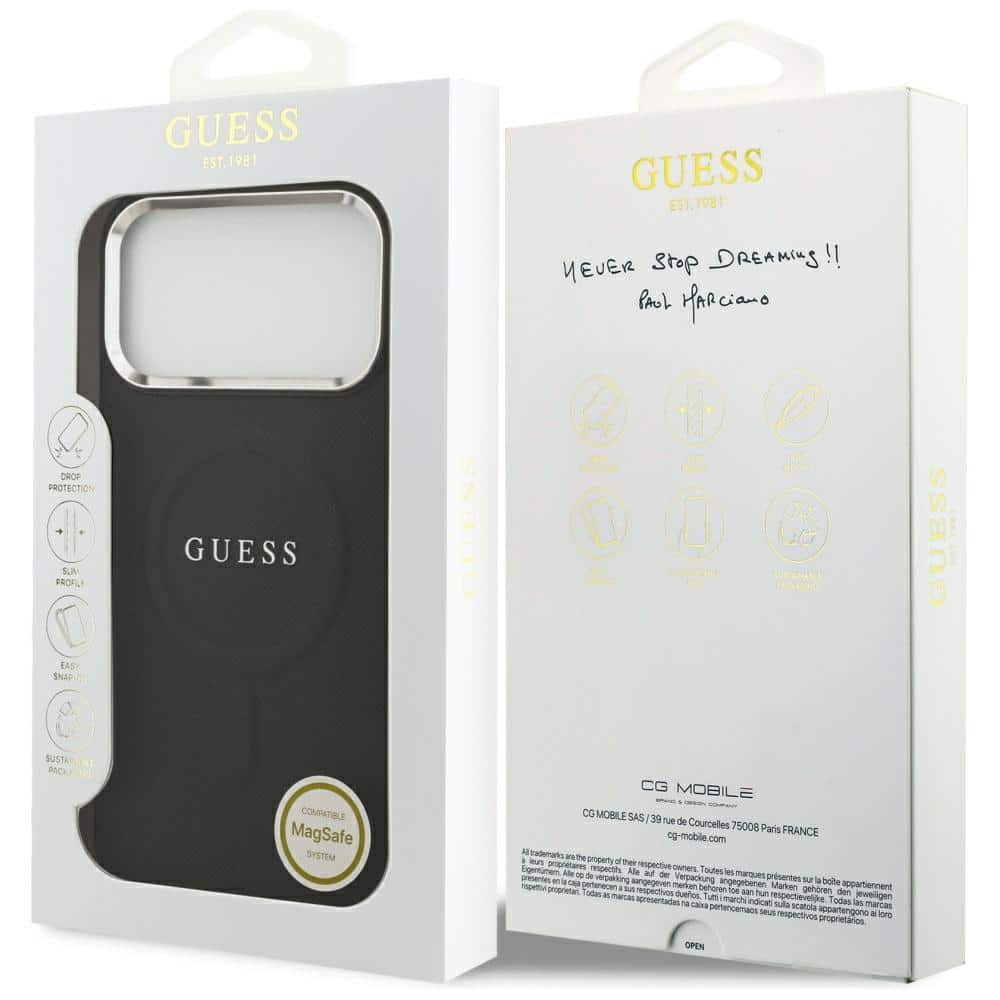 Guess Classic Logo - θήκη για Apple iPhone 17 Pro Max - Μαύρο - Image 8