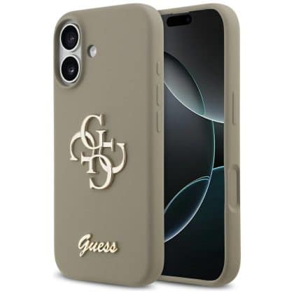 Guess Silicone - θήκη για Apple iPhone 17 - Καφέ