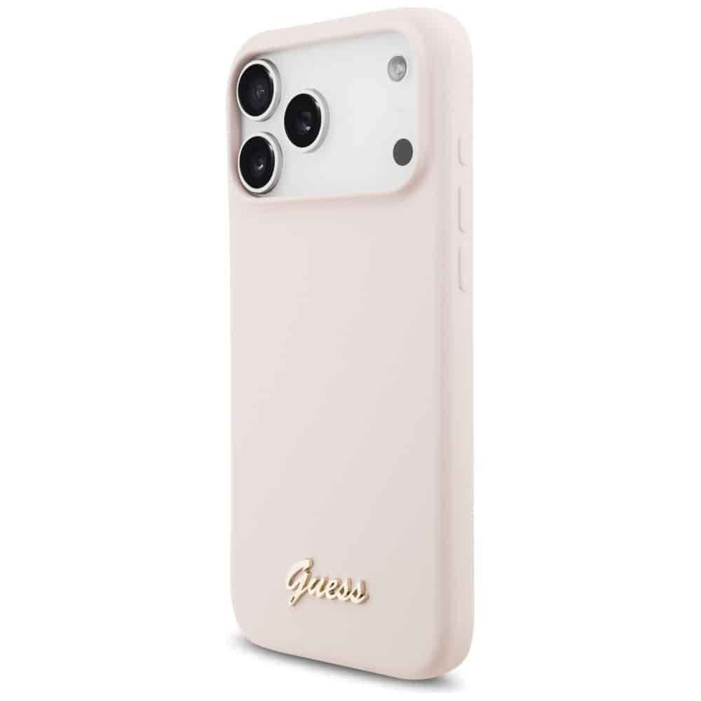 Guess Metal Logo - θήκη για Apple iPhone 17 Pro Max - Ροζ - Image 2