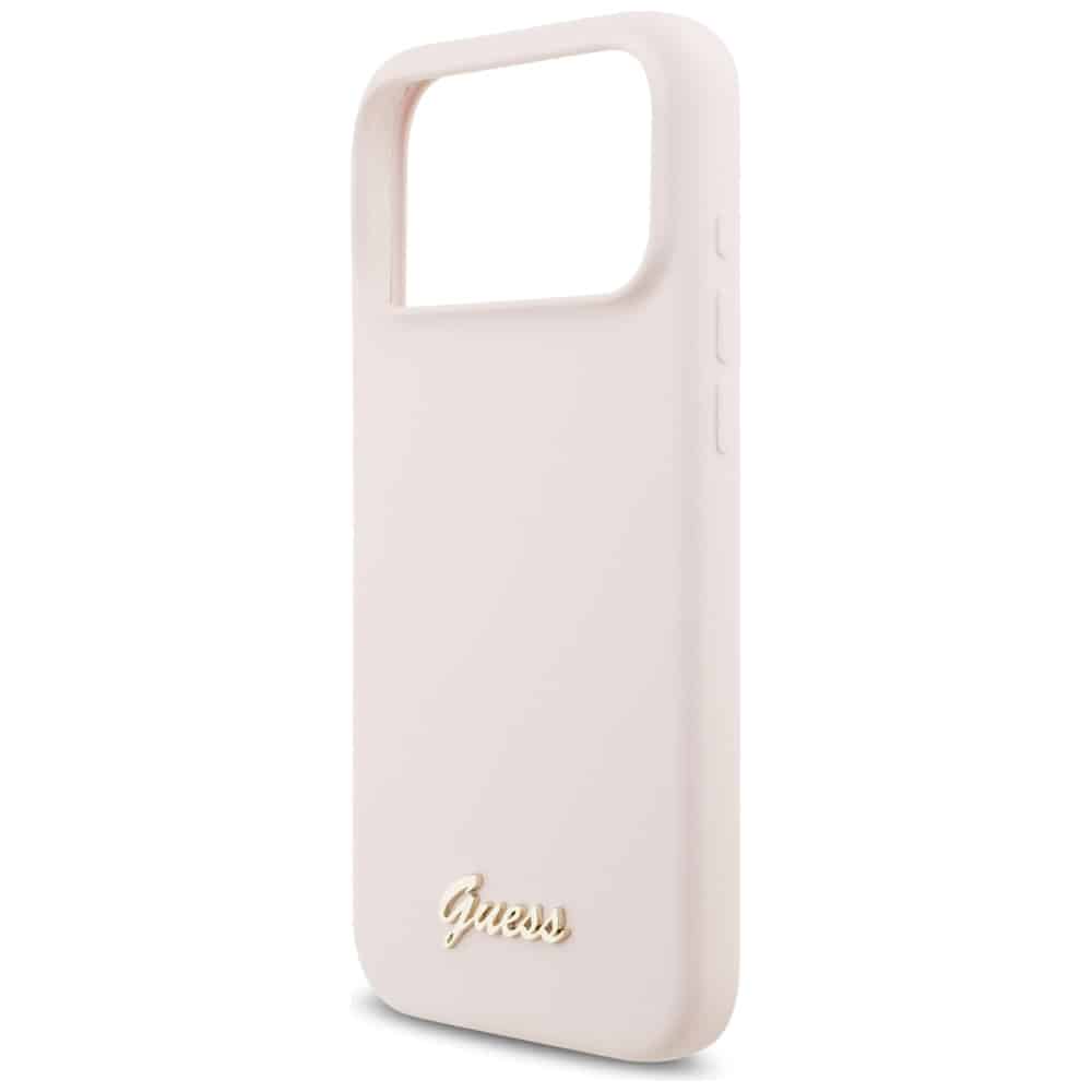 Guess Metal Logo - θήκη για Apple iPhone 17 Pro Max - Ροζ - Image 6