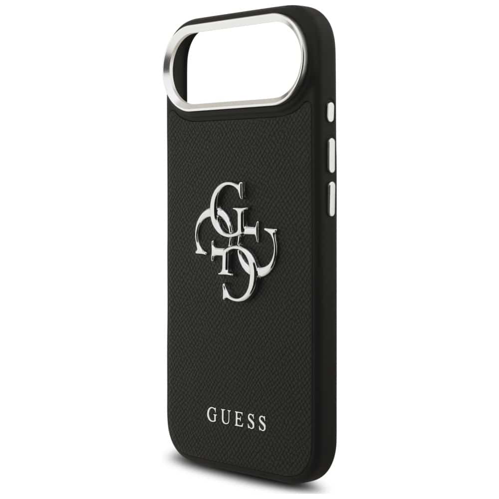 Θήκη Guess Grained Big 4g Classic Logo Για iPhone Air - Μαύρη - Image 6