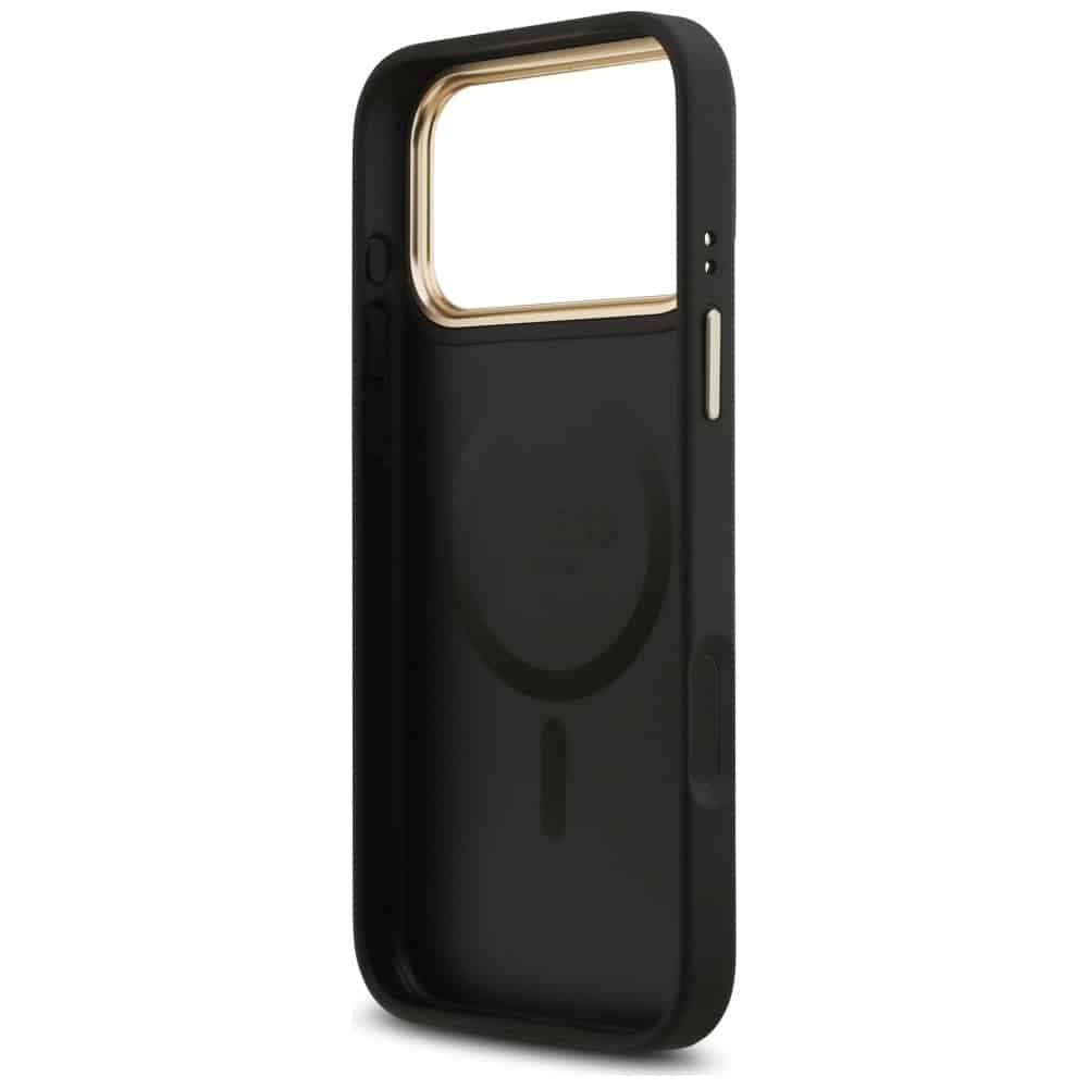 Θήκη Guess Peony Hot Stamp Magsafe Για iPhone 17 Pro Max - Μαύρη - Image 7