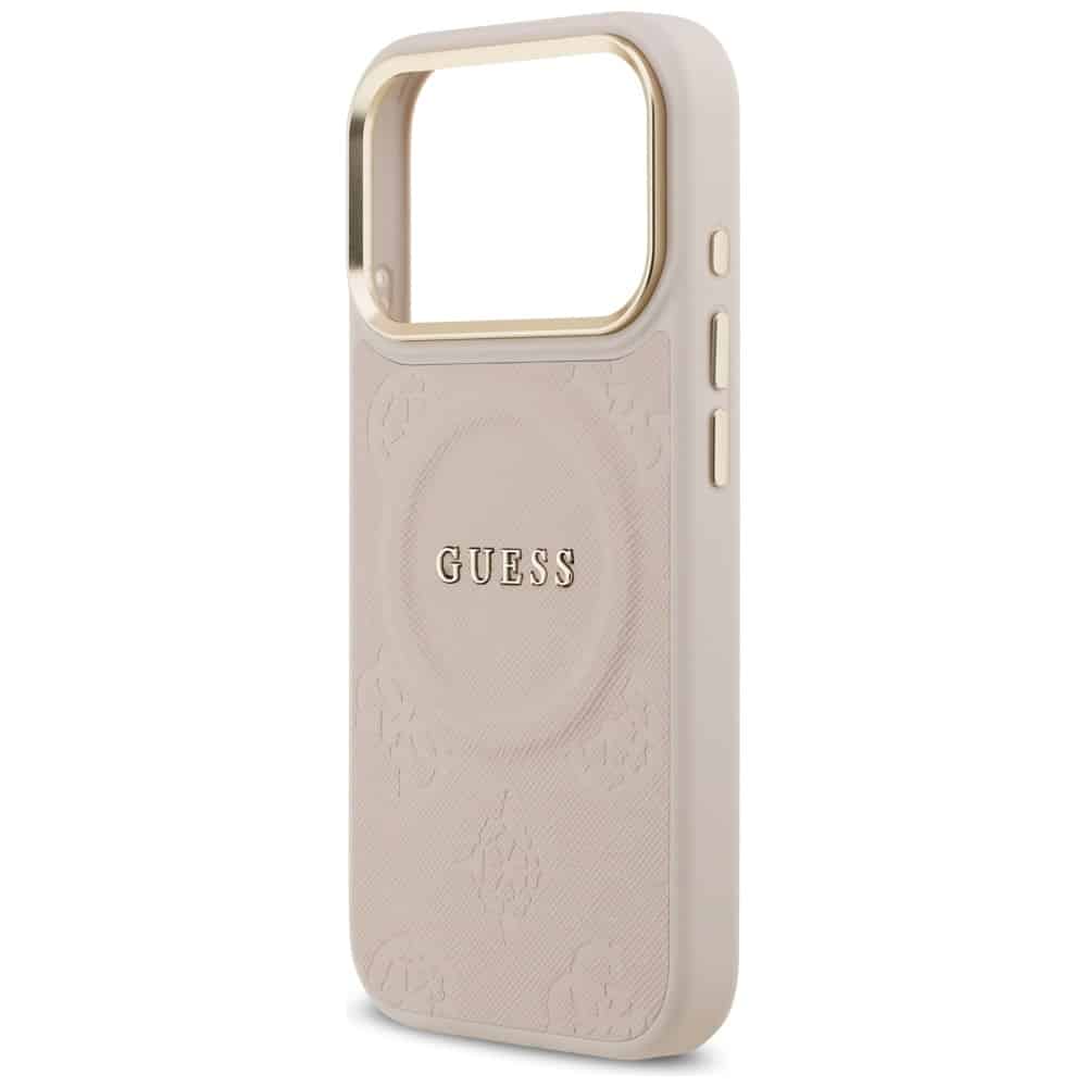 Θήκη Guess Peony Hot Stamp Magsafe Για iPhone 17 Pro Ροζ - Image 6