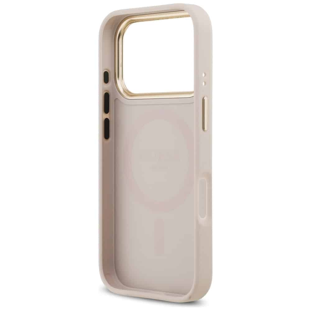 Θήκη Guess Peony Hot Stamp Magsafe Για iPhone 17 Pro Ροζ - Image 7
