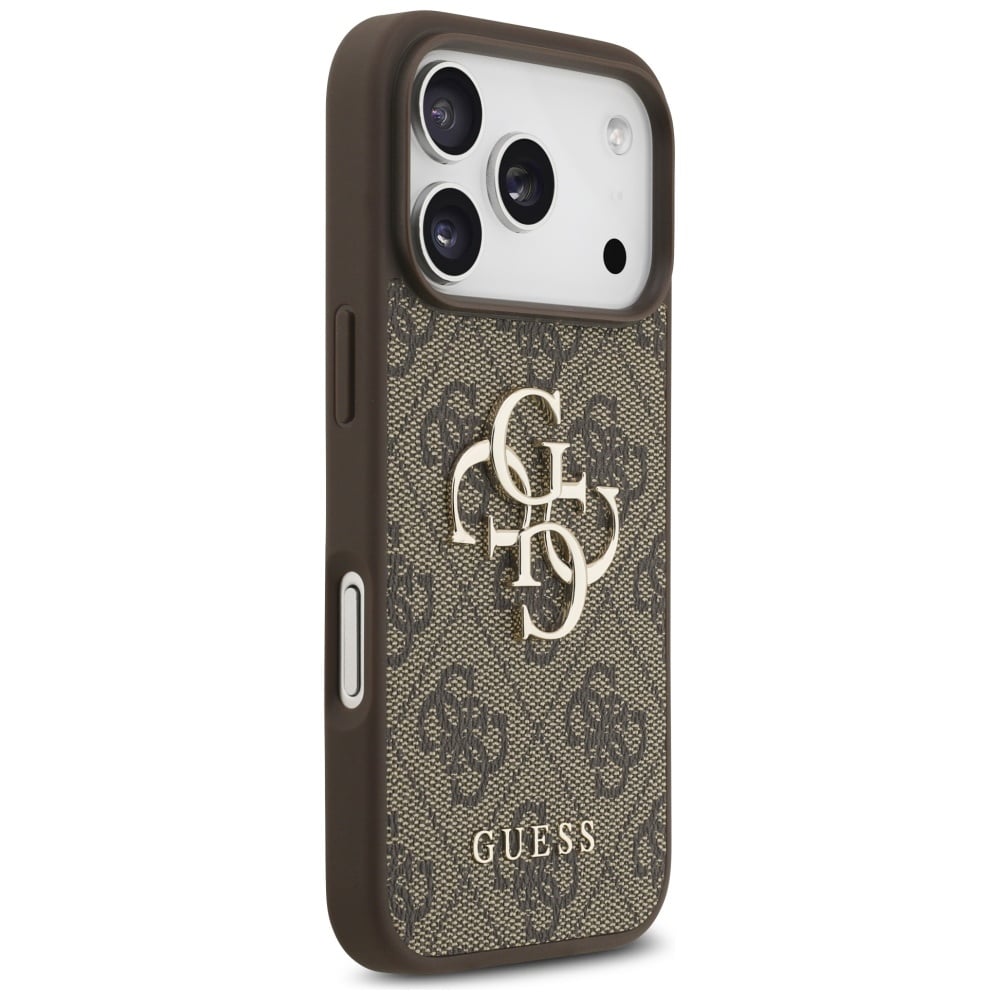 Guess Big Metal Logo - θήκη για Apple iPhone 17 Pro - Καφέ - Image 4