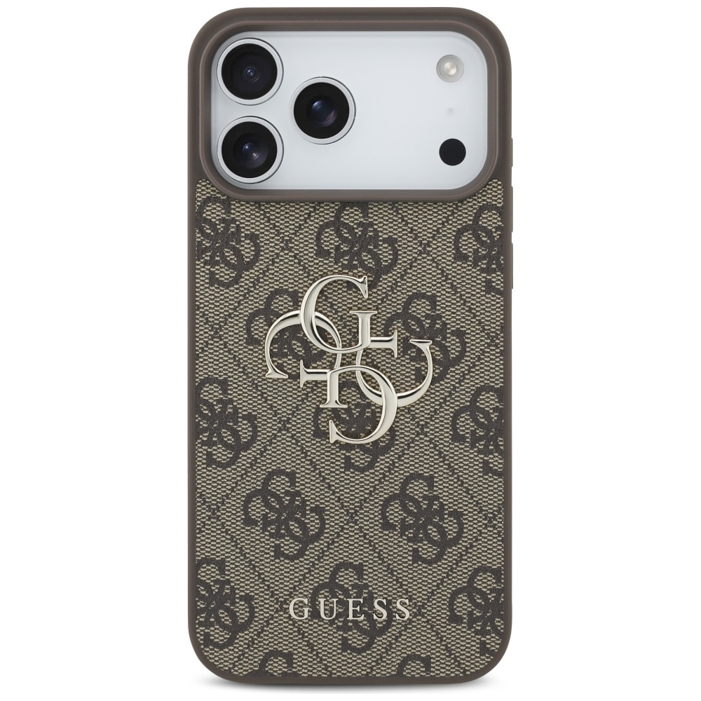 Guess Big Metal Logo - θήκη για Apple iPhone 17 Pro Max - Καφέ - Image 3