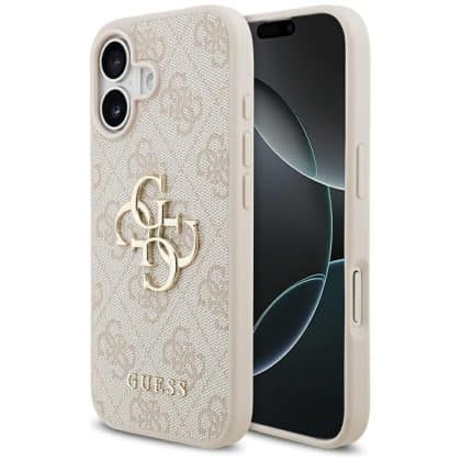 Guess Big Metal Logo - θήκη για Apple iPhone 17 - Ροζ