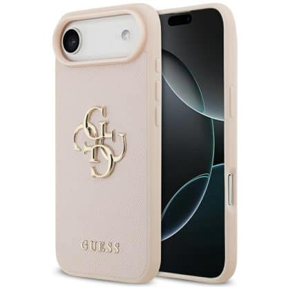 Guess Grained Big 4G & Classic Logo - θήκη για Apple iPhone Air - Ροζ