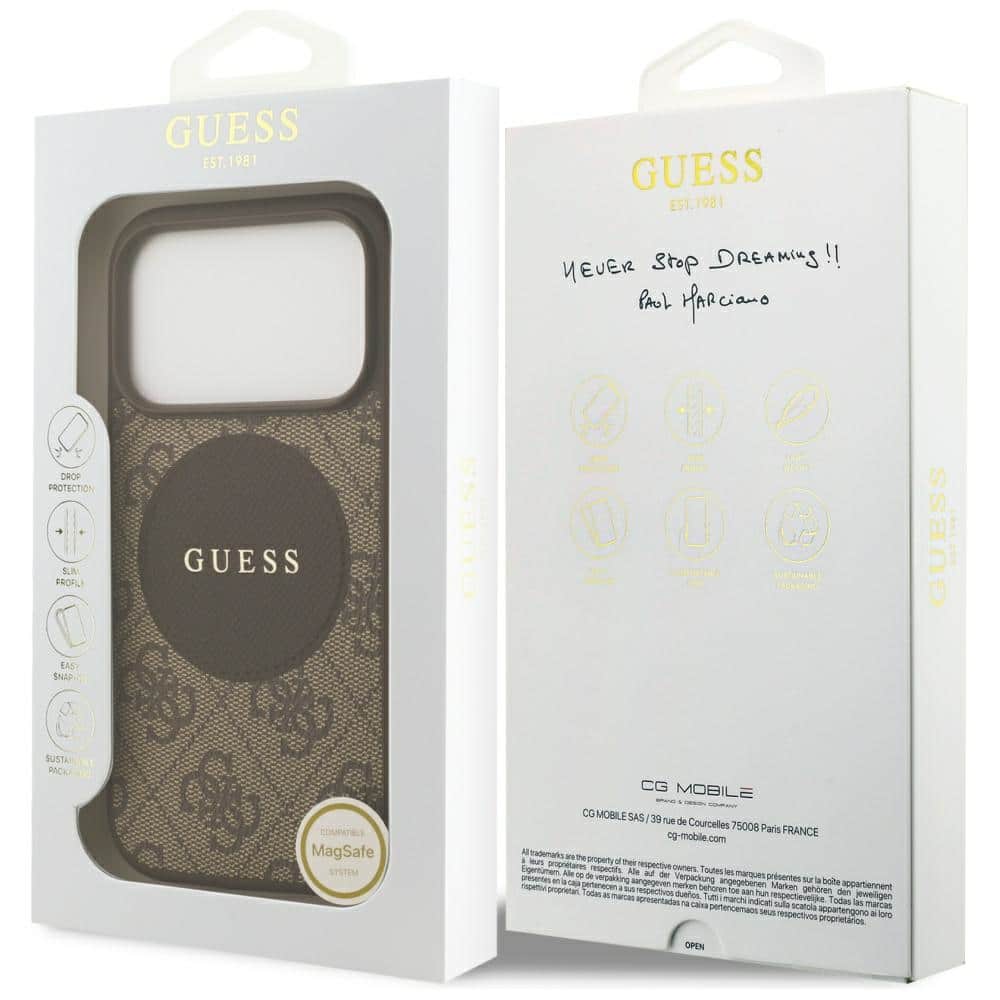 Guess Classic - θήκη για Apple iPhone 17 Pro - Καφέ - Image 8
