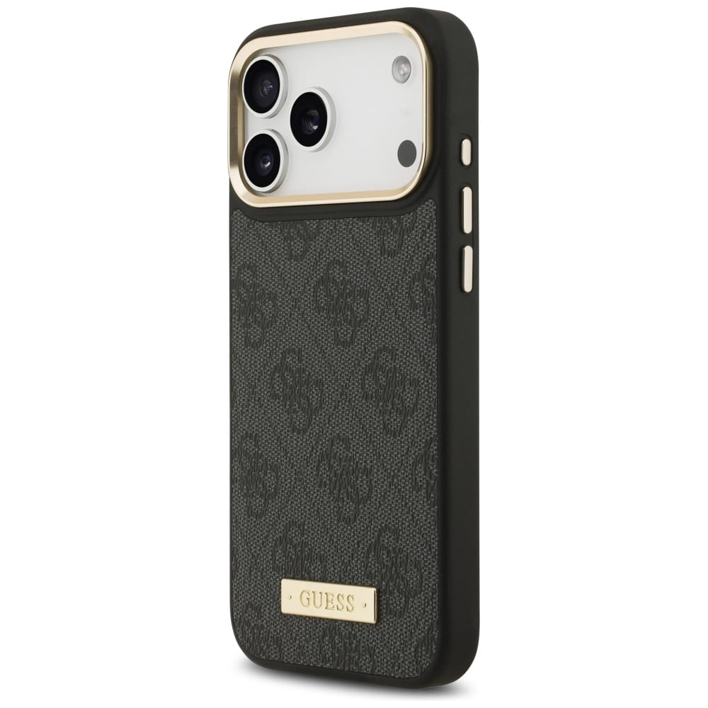 Θήκη Guess 4g Logo Με Magsafe Για iPhone 17 Pro Max - Μαύρη - Image 2