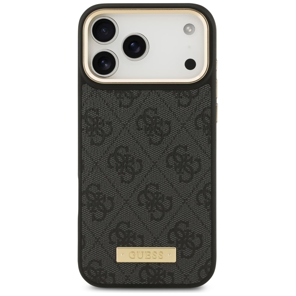 Θήκη Guess 4g Logo Με Magsafe Για iPhone 17 Pro Max - Μαύρη - Image 3