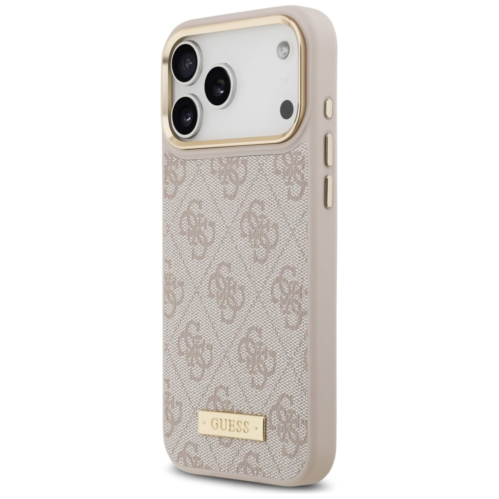 Θήκη Guess 4g Με Λογότυπο Magsafe Για iPhone 17 Pro Max Ροζ - Image 2
