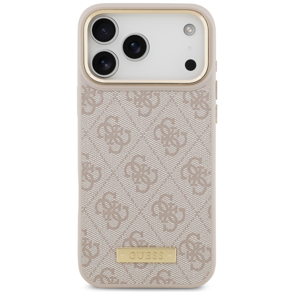 Θήκη Guess 4g Με Λογότυπο Magsafe Για iPhone 17 Pro Max Ροζ - Image 3
