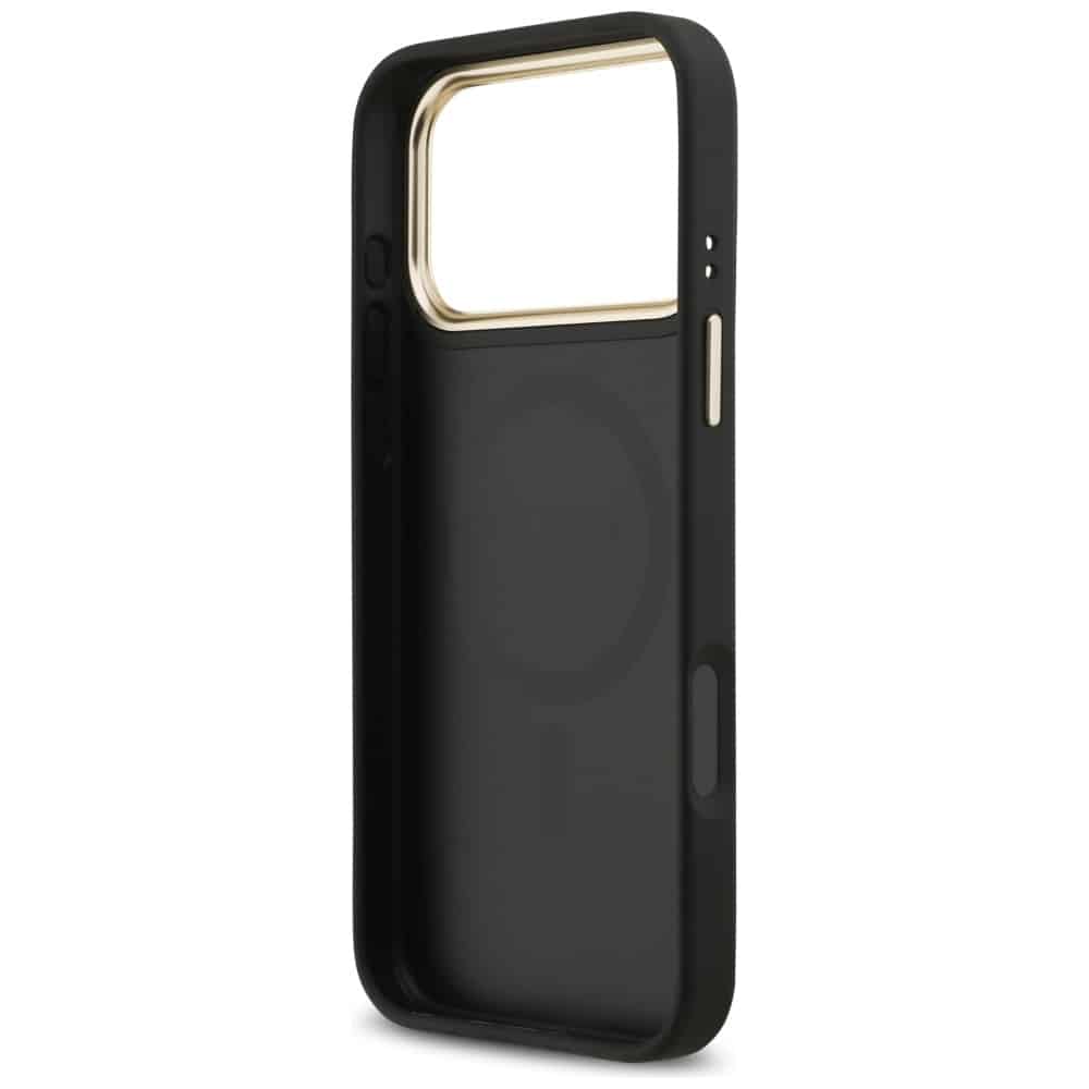 Θήκη Guess 4g Strass Logo Magsafe Για iPhone 17 Pro Max Μαύρη - Image 7