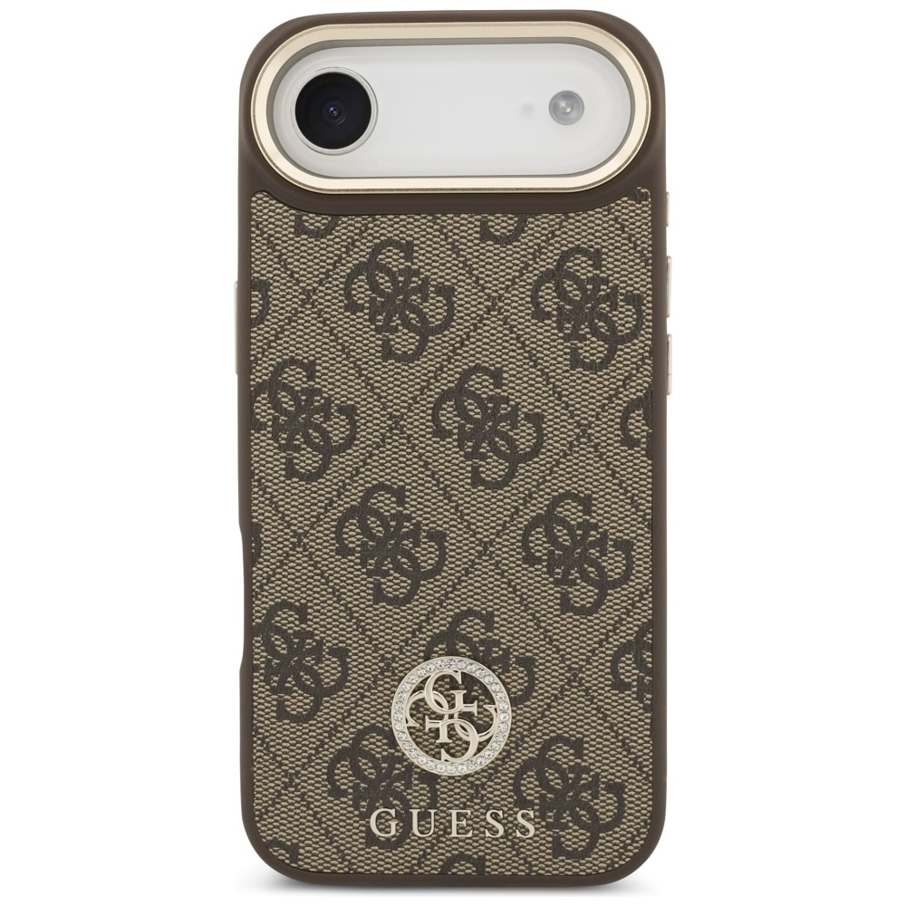 Guess 4G Strass Logo MagSafe - θήκη για Apple iPhone Air - Καφέ - Image 3