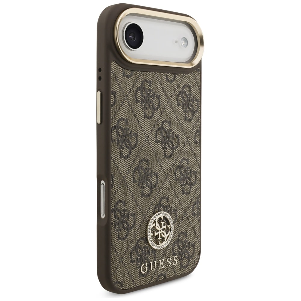 Guess 4G Strass Logo MagSafe - θήκη για Apple iPhone Air - Καφέ - Image 4