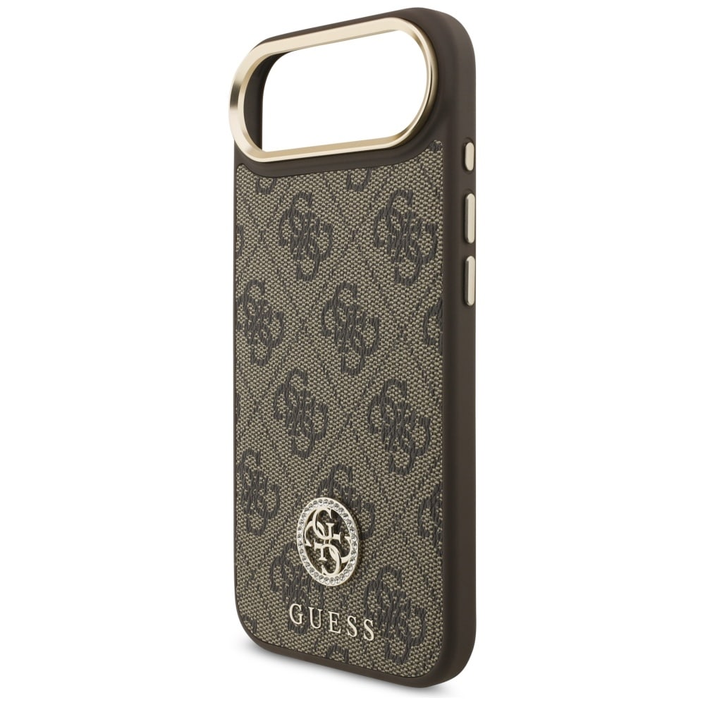 Guess 4G Strass Logo MagSafe - θήκη για Apple iPhone Air - Καφέ - Image 6