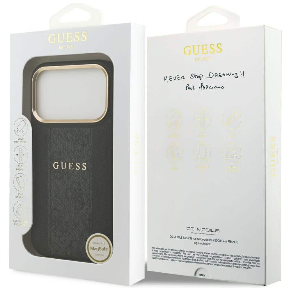 Guess Stripe - θήκη για Apple iPhone 17 Pro - Μαύρο - Image 8