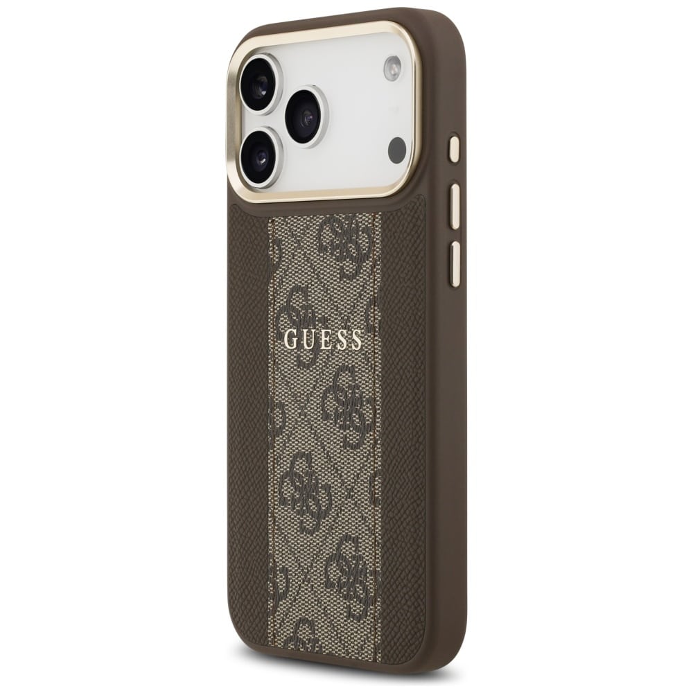 Guess Stripe - θήκη για Apple iPhone 17 Pro Max - Καφέ - Image 2