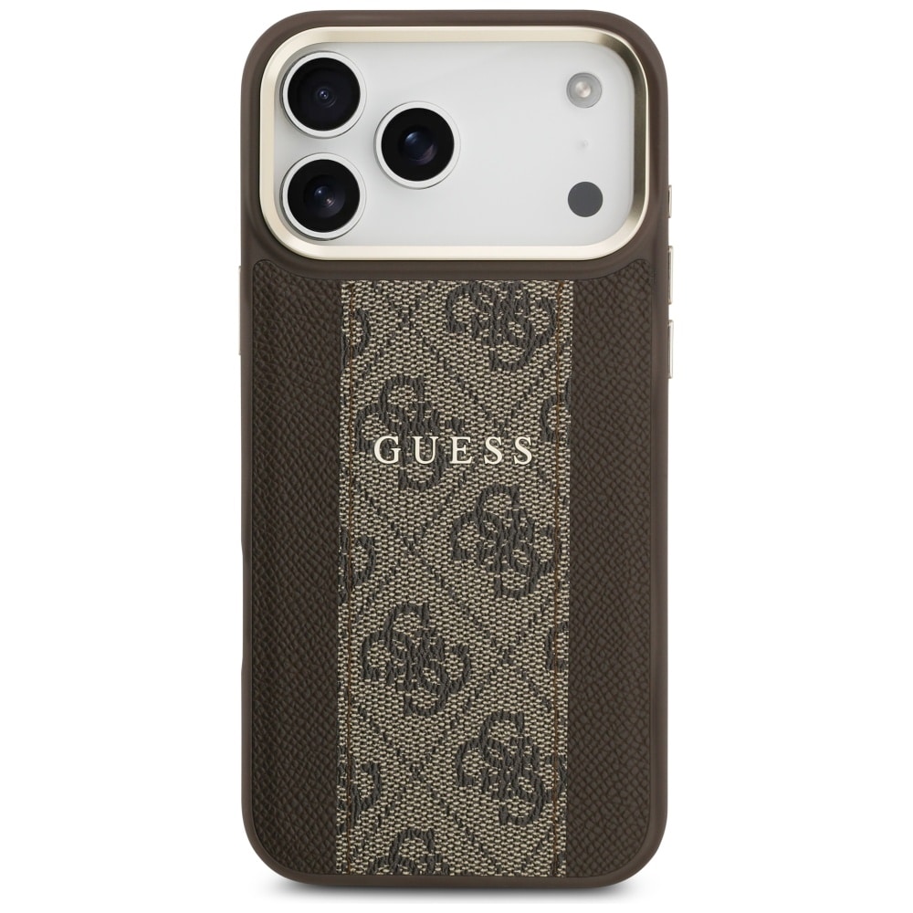 Guess Stripe - θήκη για Apple iPhone 17 Pro Max - Καφέ - Image 3