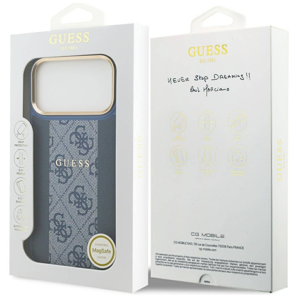Guess Stripe - θήκη για Apple iPhone 17 Pro Max - Μπλε - Image 8