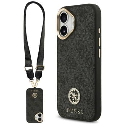 Guess 4G - θήκη για Apple iPhone 17 - Μαύρο