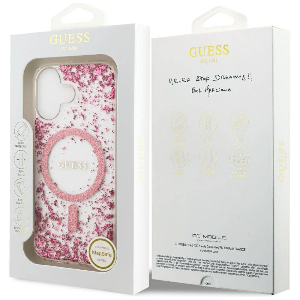 Guess Glitter - θήκη για Apple iPhone 17 - Ροζ - Image 8