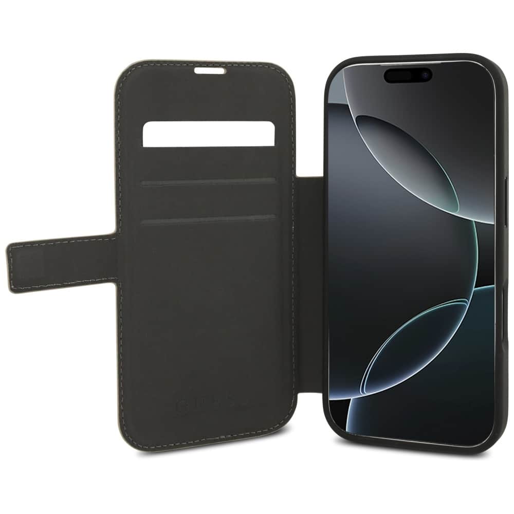 Θήκη Guess Book 4g Μεταλλικό Λογότυπο Για iPhone 17 Pro Ροζ - Image 6