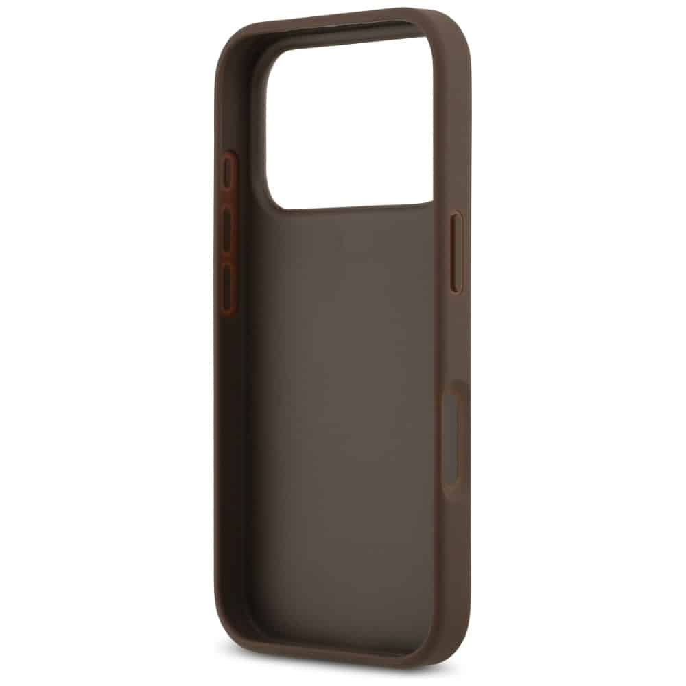 Θήκη Guess 4g Double Card Triangle Για iPhone 17 Pro Καφέ - Image 7