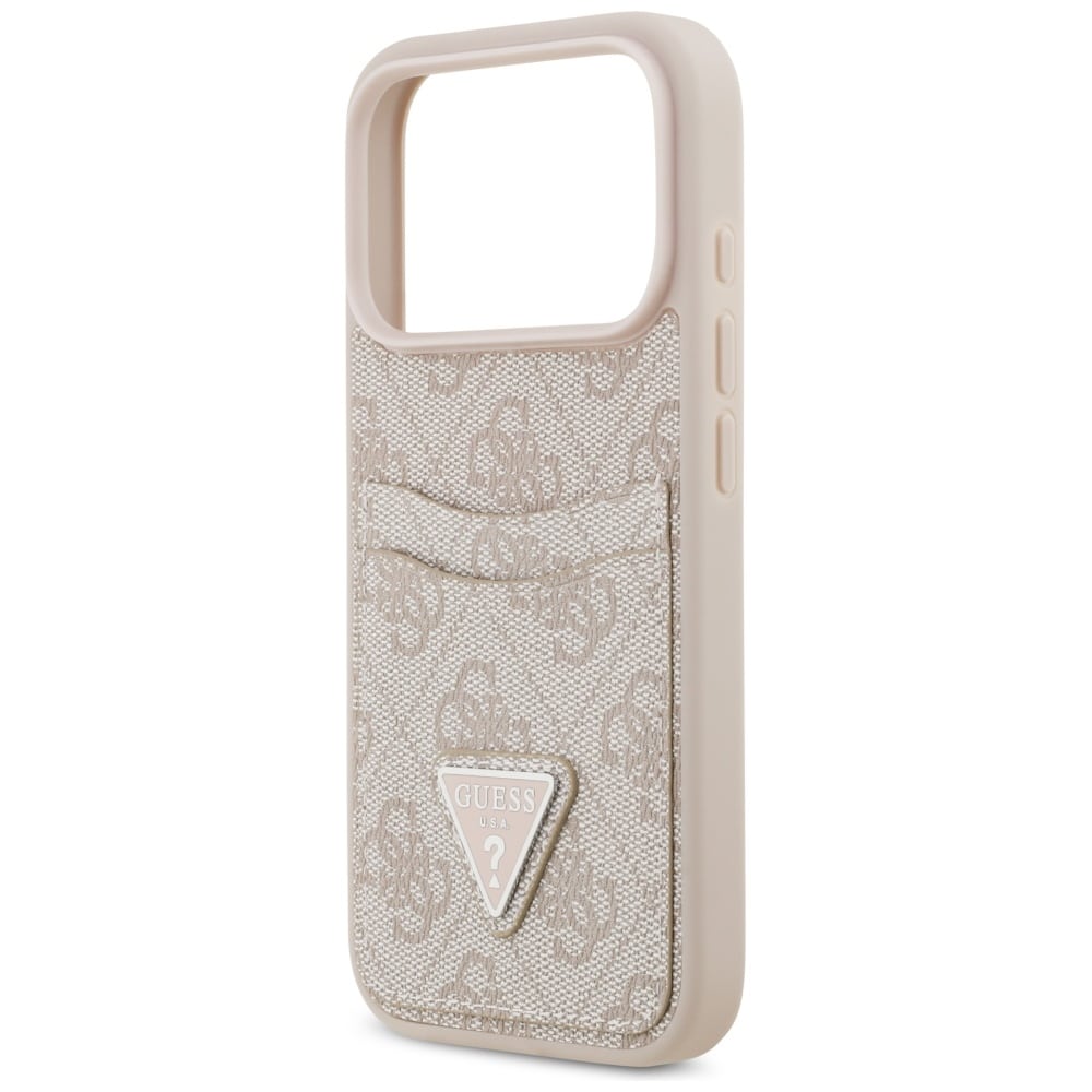 Θήκη Guess 4g Double Card Triangle Για iPhone 17 Pro Ροζ - Image 6
