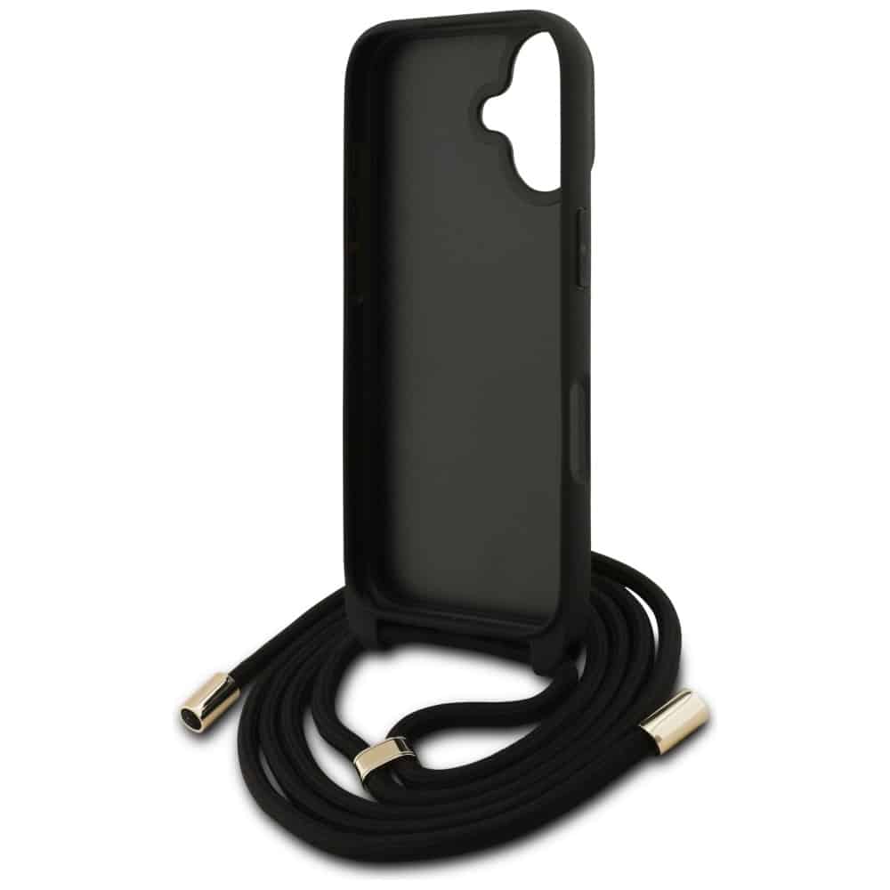 Θήκη Guess 4g Μεγάλο Λογότυπο Κορδόνι Crossbody Για iPhone 17 Καφέ - Image 6