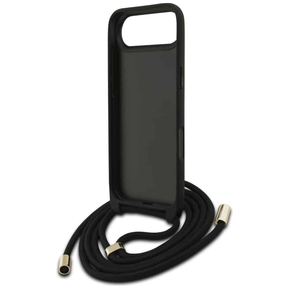 Guess 4G Big Logo Cord Stap Crossbody - θήκη για Apple iPhone Air - Μαύρο - Image 6