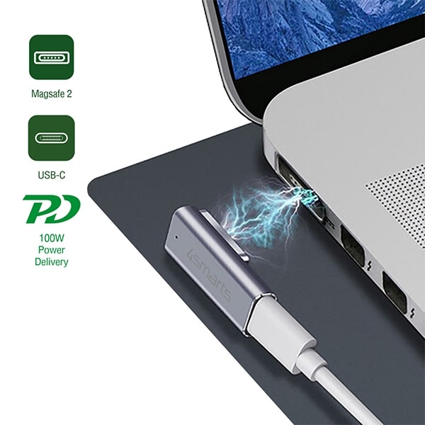 4smarts Adapter USB-C Pd 100w Magsafe 2 Για Macbook - Image 2