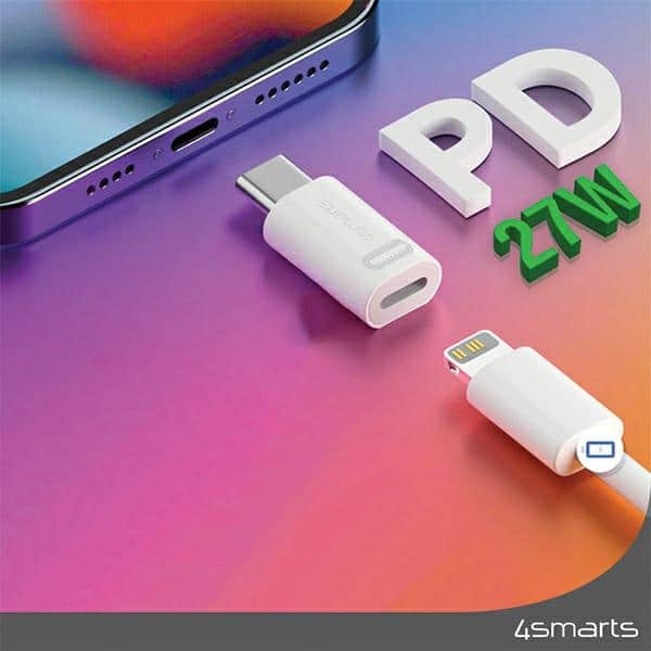 4smarts Αντάπτορας USB-C/lightning 27w 2τμχ 540711 - Image 4
