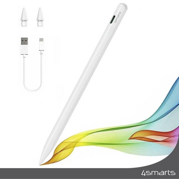 4smarts Active Stylus Pen Pencil Pro 3 Για iPad Pro/air Σε Λευκό Χρώμα 540565 - Image 2