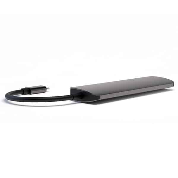 4smarts Hub 6 Σε 1 Με Λειτουργία Dex, 2xusb-A 3.0/usb-C/hdmi/sd/microsd Γκρι 468782 - Image 2