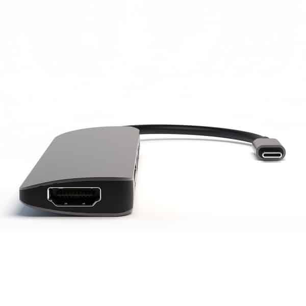 4smarts Hub 6 Σε 1 Με Λειτουργία Dex, 2xusb-A 3.0/usb-C/hdmi/sd/microsd Γκρι 468782 - Image 4
