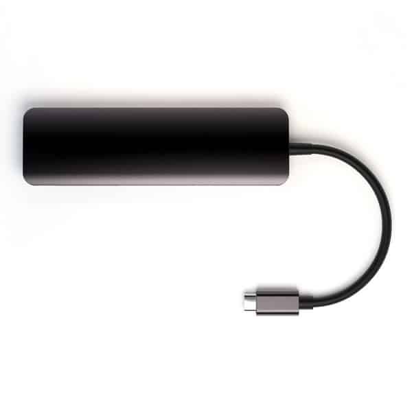 4smarts Hub 6 Σε 1 Με Λειτουργία Dex, 2xusb-A 3.0/usb-C/hdmi/sd/microsd Γκρι 468782 - Image 6